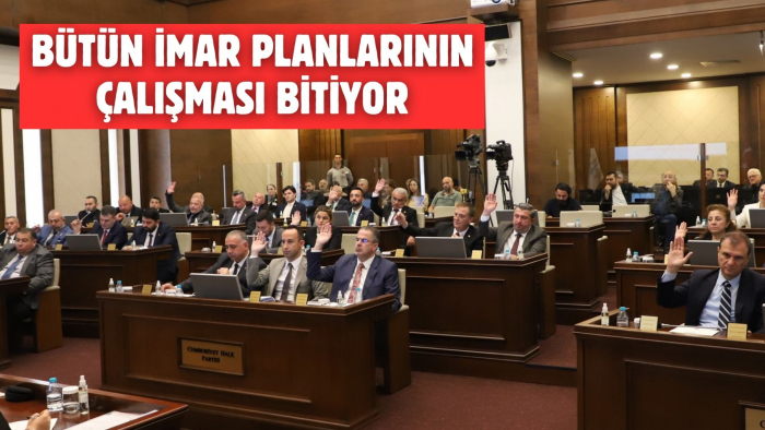 BÜTÜN İMAR PLANLARININ ÇALIŞMASI BİTİYOR
