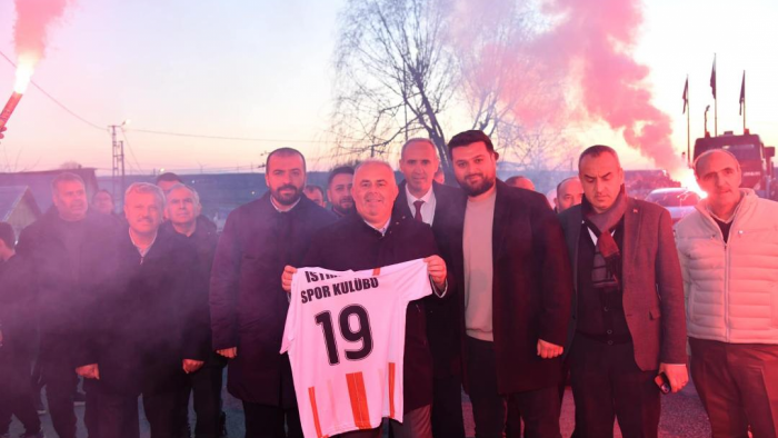 ÇATALCA’DA BAŞKAN MESUT ÜNER’E TAM DESTEK